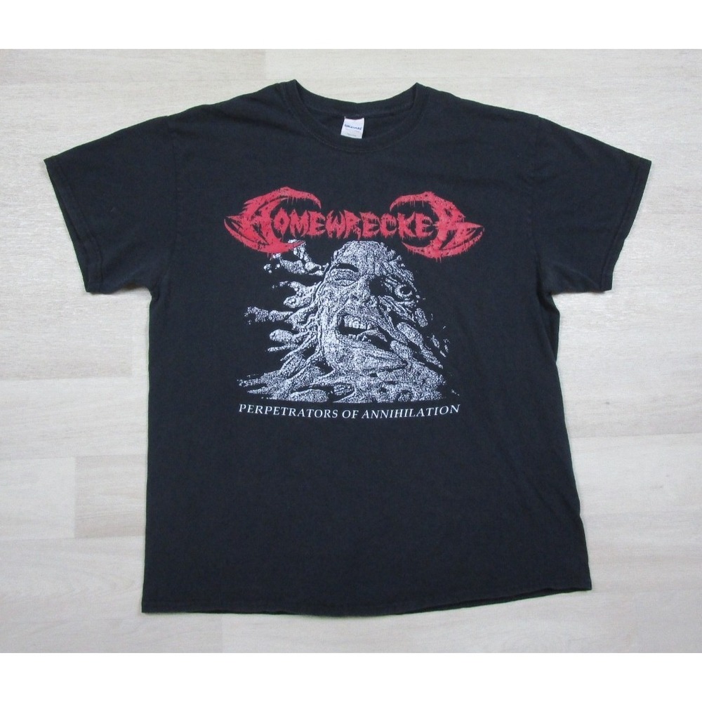 Homewrecker Perpetrators of Annihilation T Shirt (XL) Death Metal‎ Band 2016